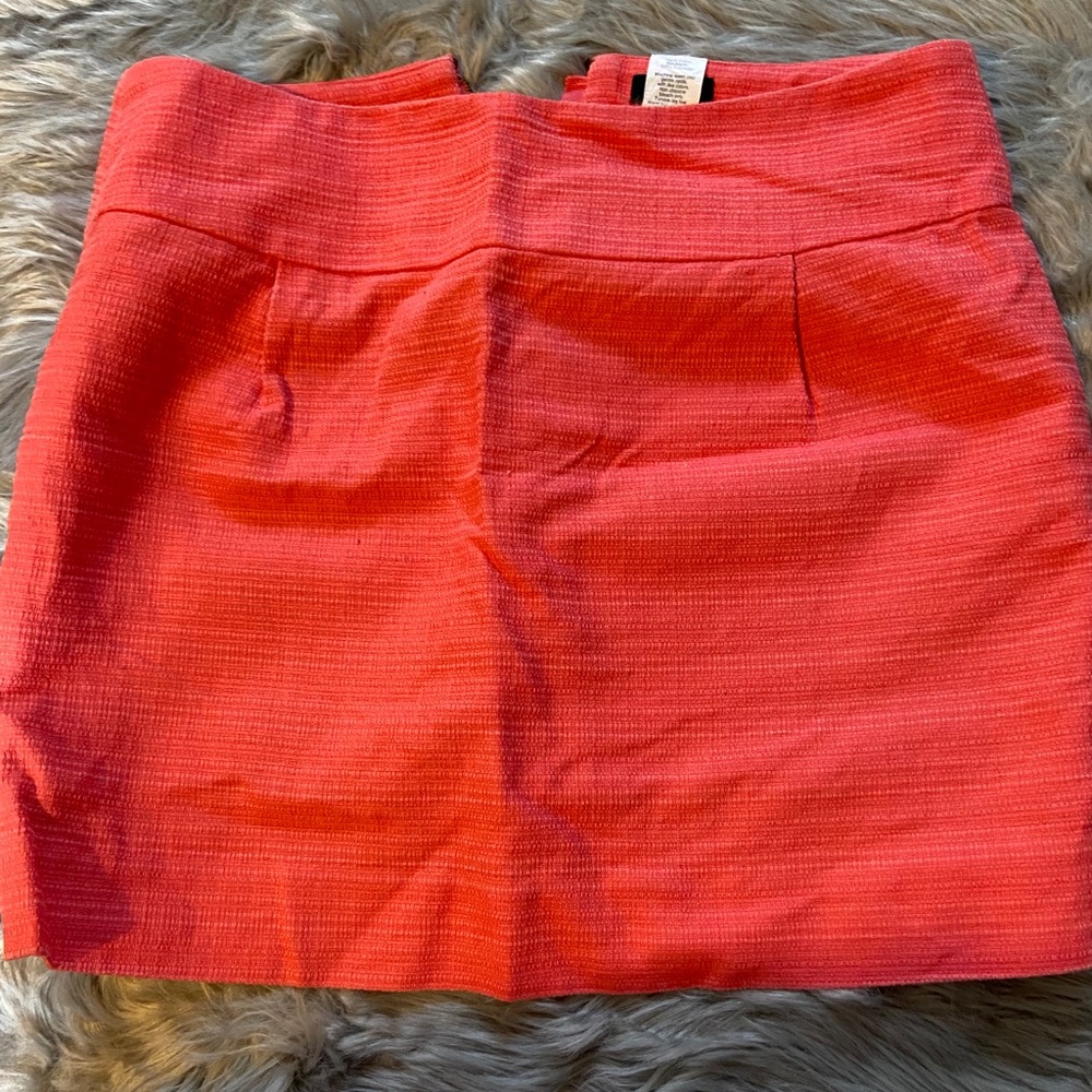 As 2 salmon (pink) miniskirt
